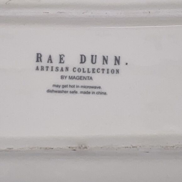 Rae Dunn Artisan Collection Cheese Serving Platter Tray 13.5" X 7" Magenta - Picture 7 of 7